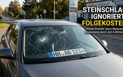 Steinschlag im Sichtfeld – Reparatur oder Austausch?