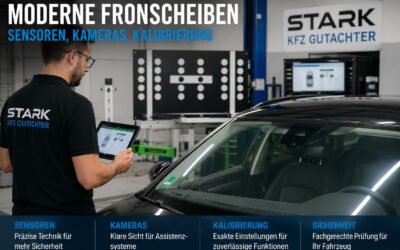 Moderne Frontscheiben: Sensoren, Kameras, Kalibrierung